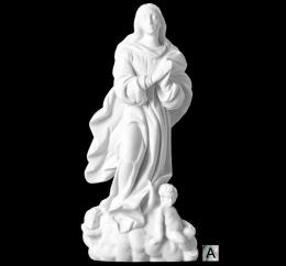 SYNTHETIC MARBLE IMMACULATE CONCEPTION SILVERY FINISHED